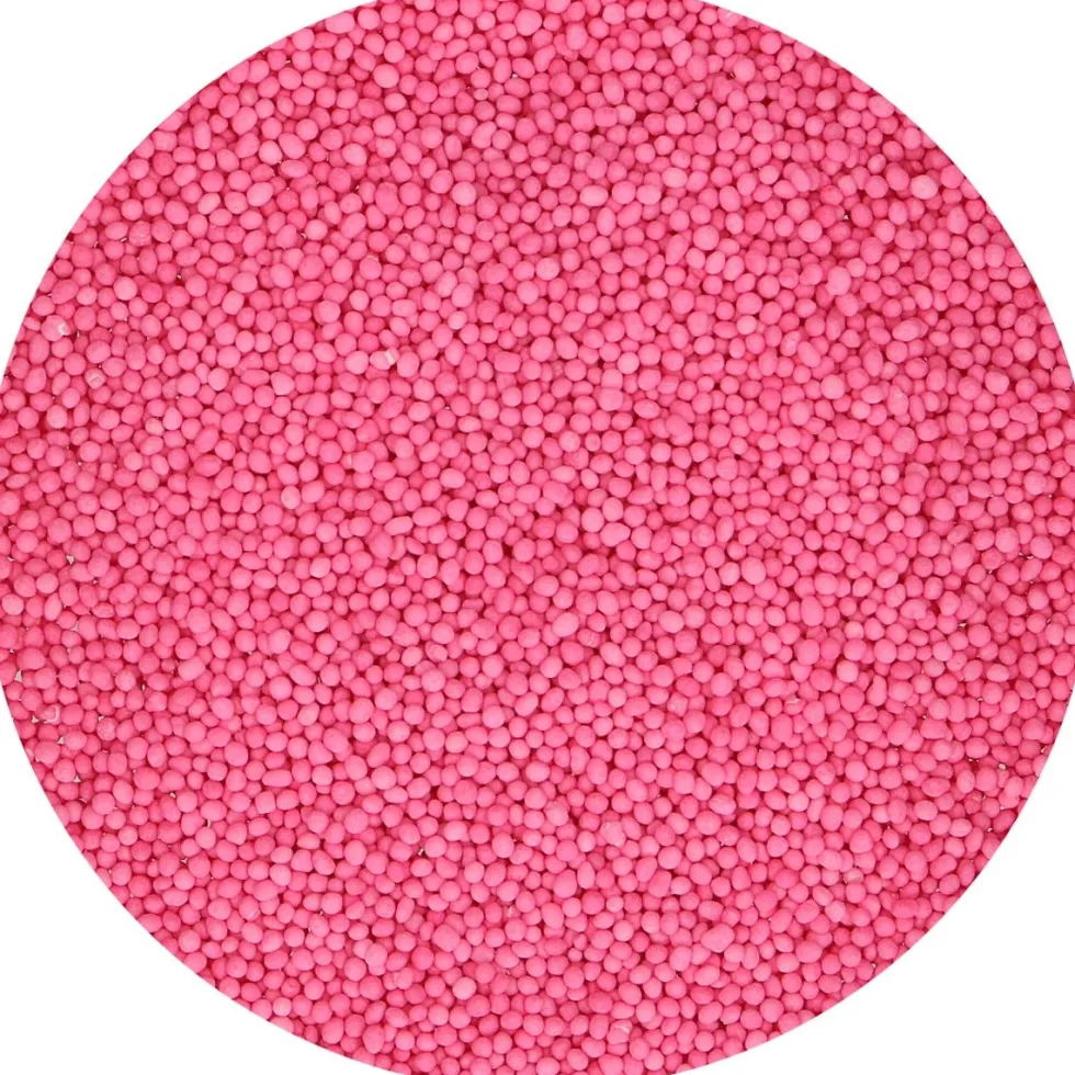 FunCakes - Sockerpärlor Mörkrosa 80 gram