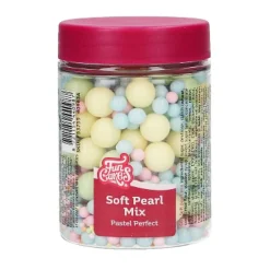 FunCakes Soft Pearls Pastell Mix 80 gram
