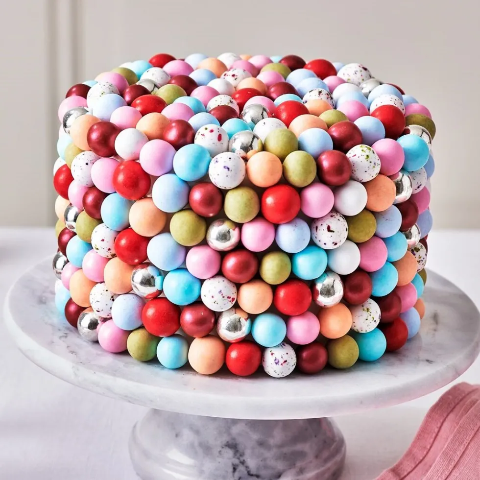 FunCakes - Stora Chokladkulor Ljusrosa