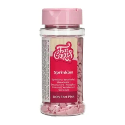FunCakes - Strössel Baby Feet rosa 55 gram