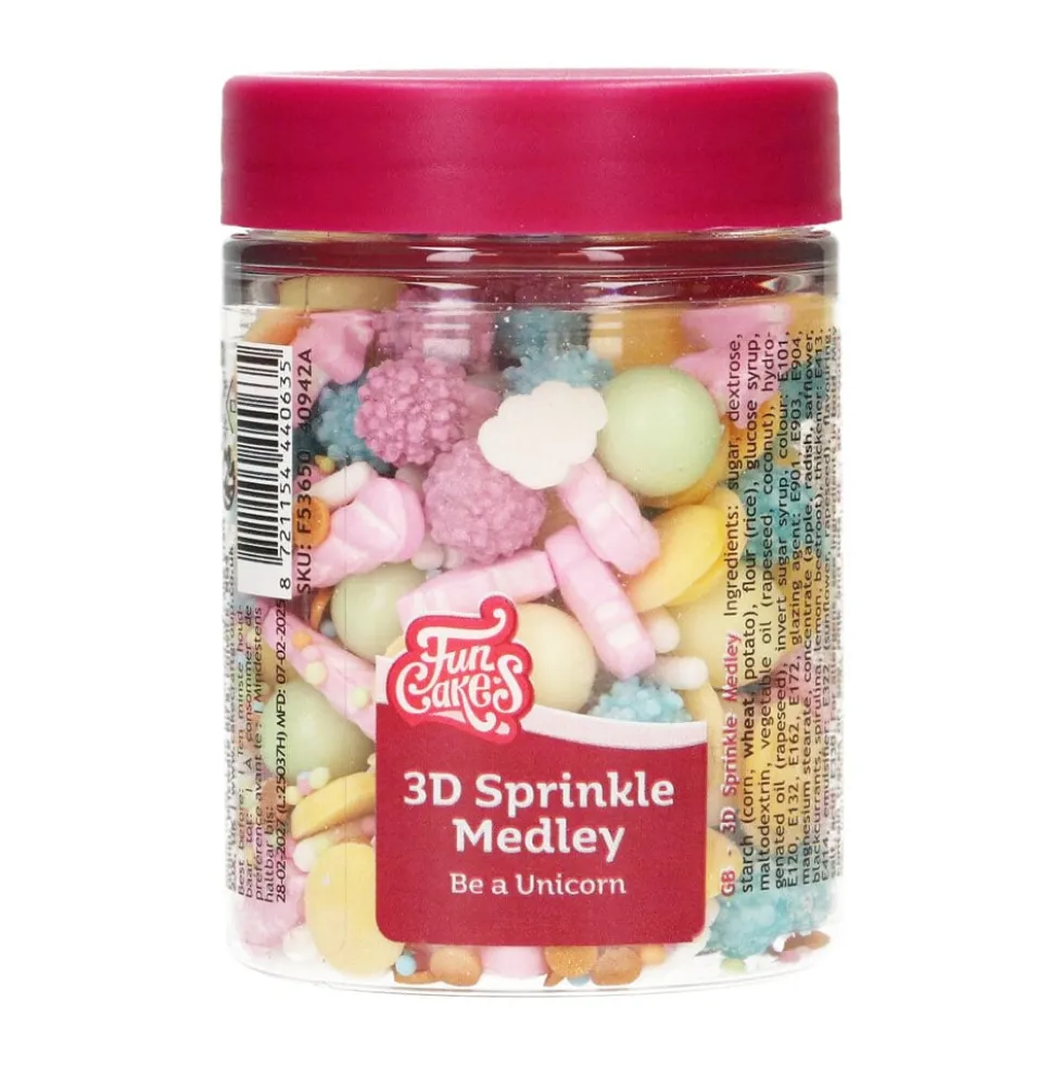 FunCakes - Strössel Enhörning 70 gram