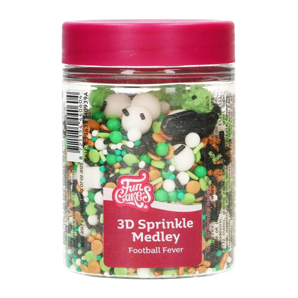 FunCakes - Strössel Fotboll 70 gram