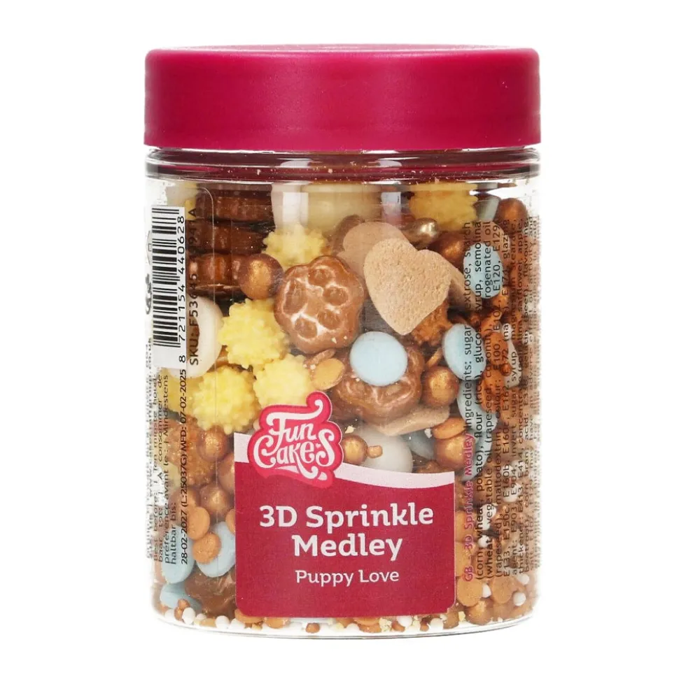 FunCakes - Strössel Puppy Love 70 gram