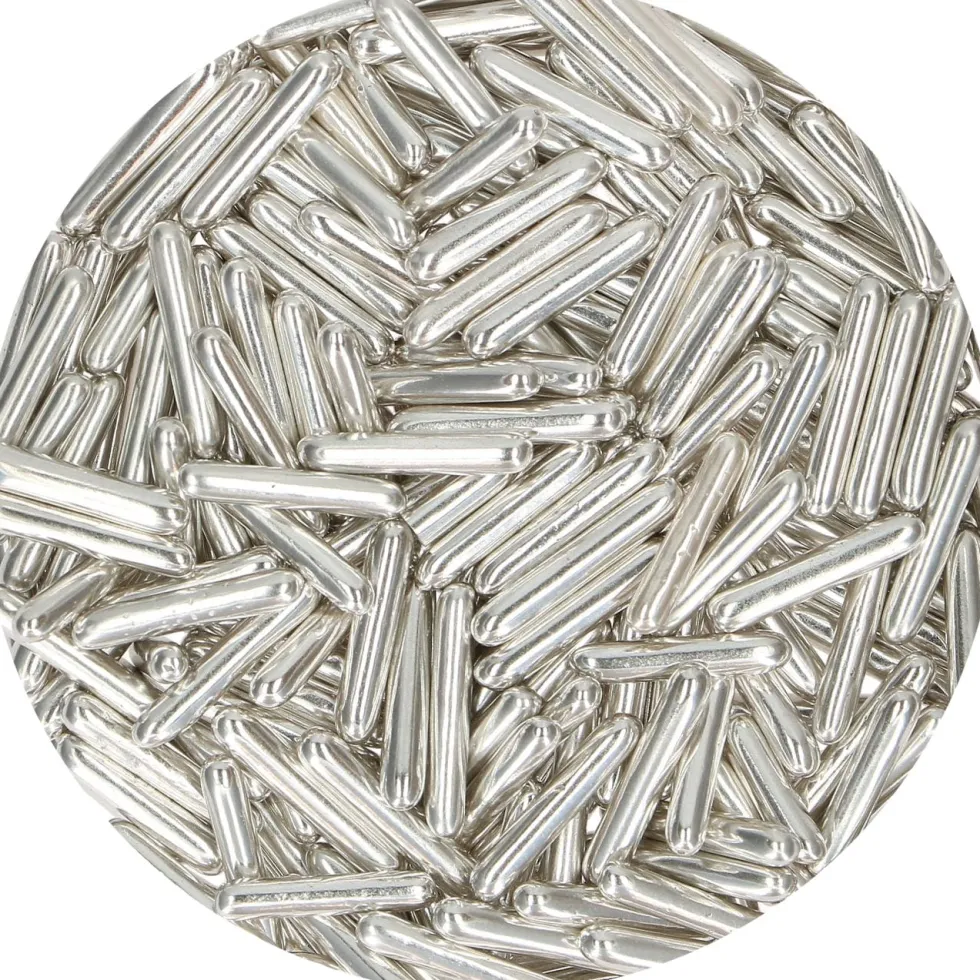 FunCakes - Strössel Silverstavar XL 70 gram