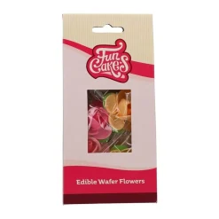 FunCakes - Ätbara Oblatblommor, Kamelia 5-pack