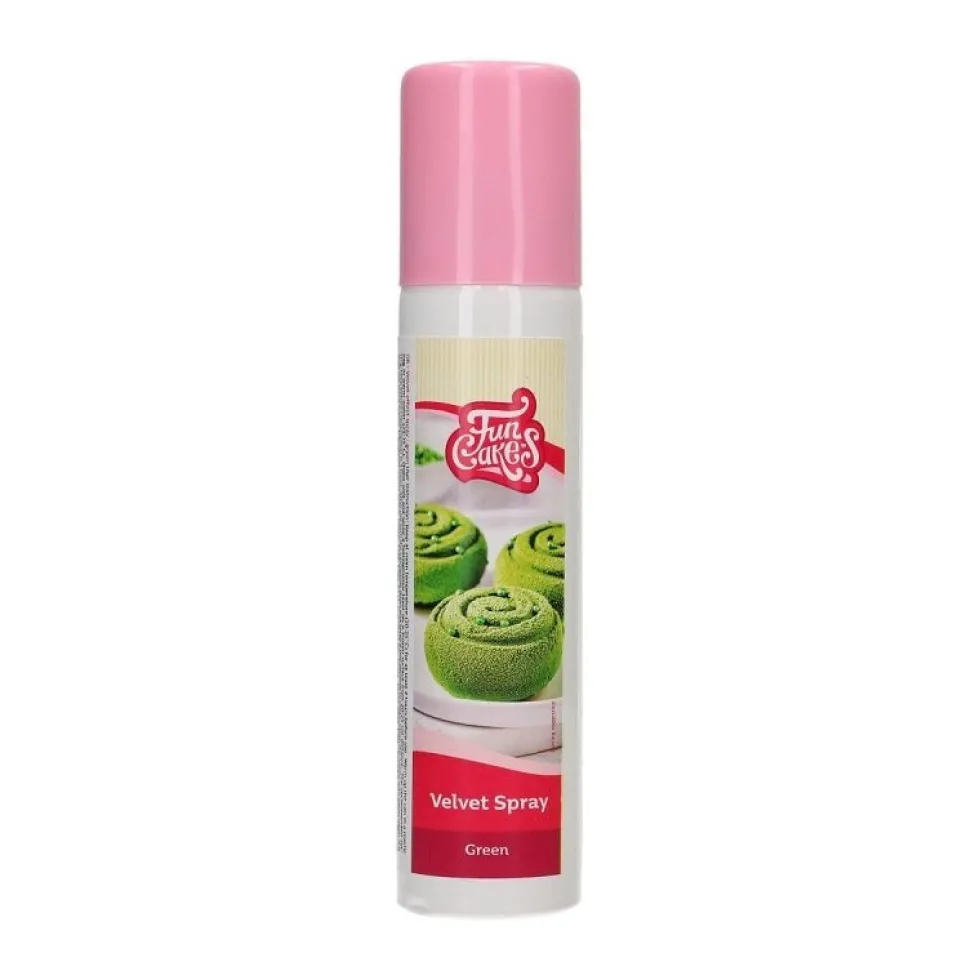 FunCakes - Ätbar Sprayfärg Grön 100 ml
