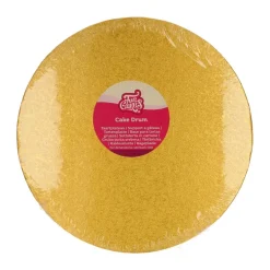 FunCakes - Tårtbricka rund Guld 30,5 cm