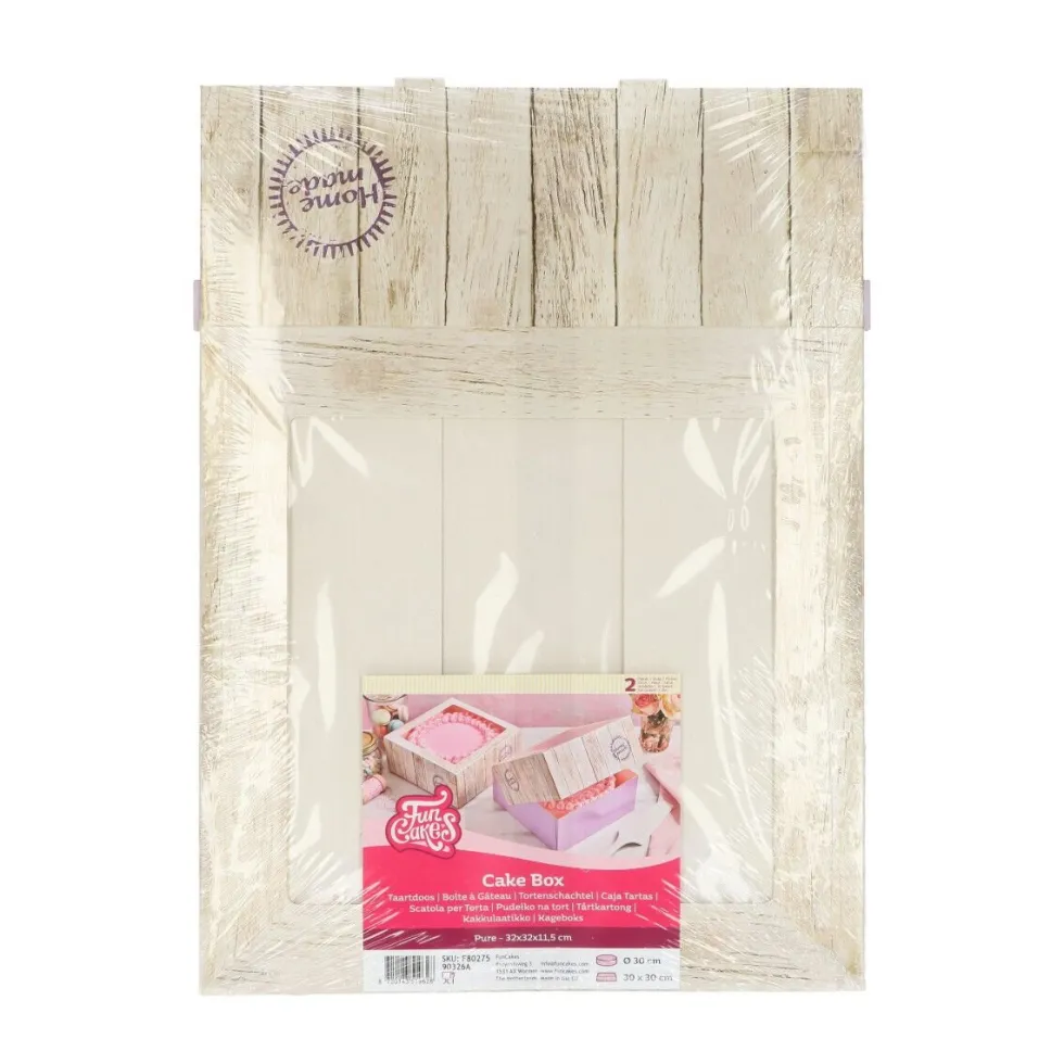 FunCakes - Tårtkartong 32 cm 2-pack