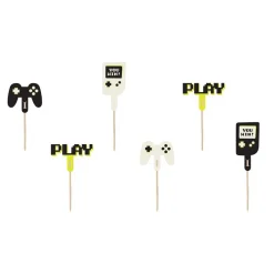 Gaming - Cake Toppers 6-pack
