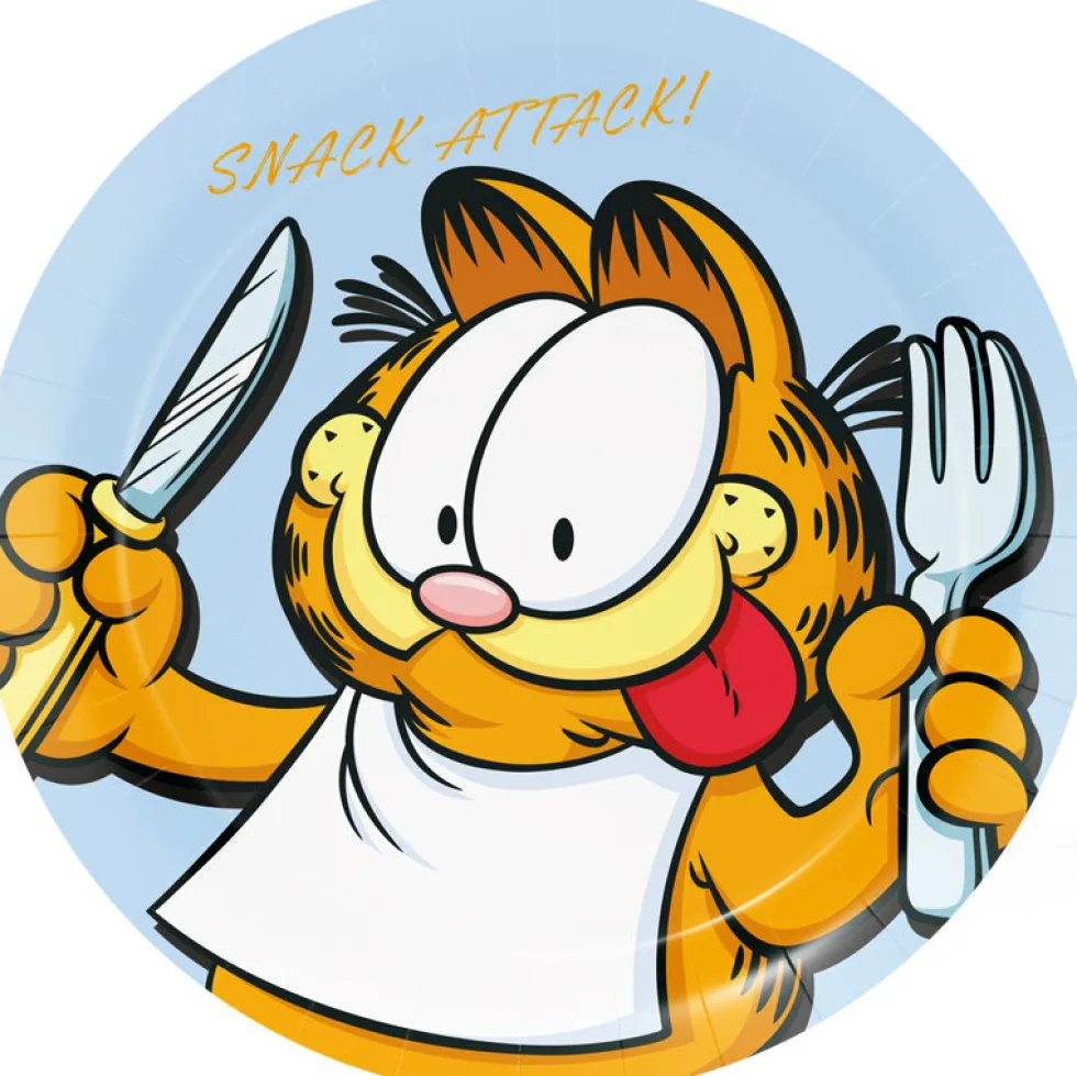 Garfield - Tallrikar 8-pack