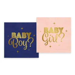 Gender Reveal Servetter 20-pack