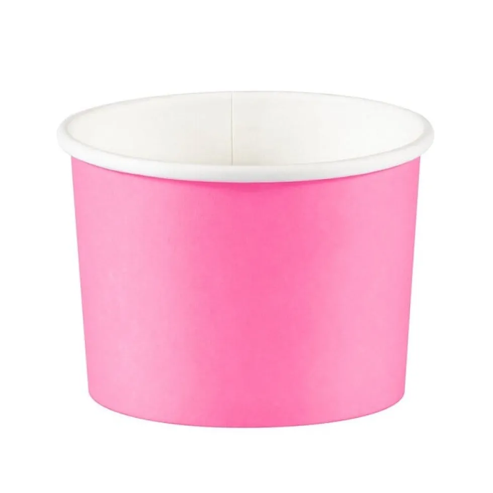 Glassbägare Mörkrosa 8-pack