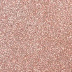 Glittrande flaggirlang i roséguld 6 meter