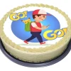 Go Go! Tårtbild Sockerpasta 20 cm