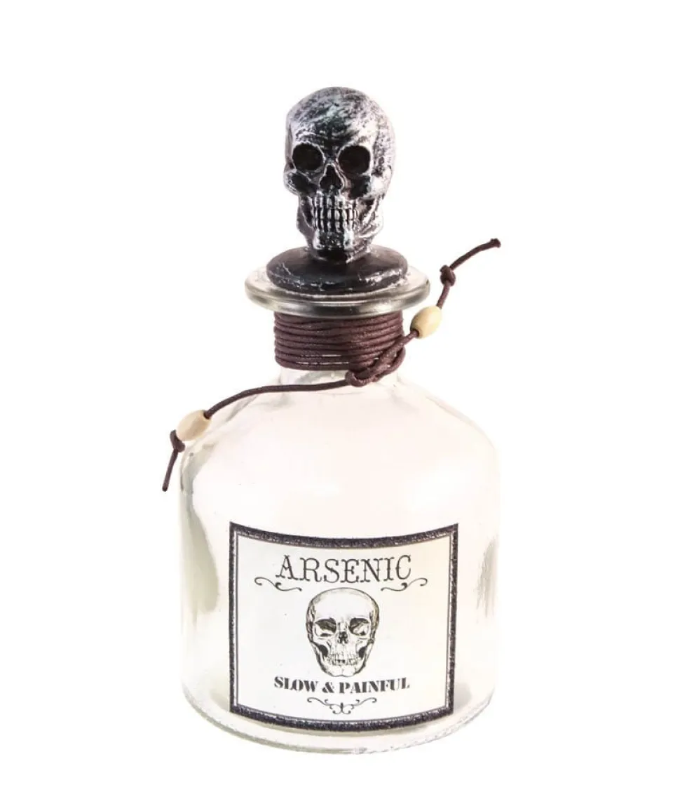 Halloweendekoration - Glasflaska Arsenik