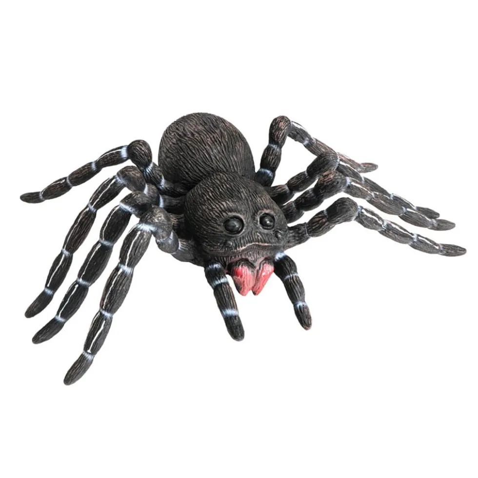 Halloweendekoration - Spindel av latex 46 x 28 cm