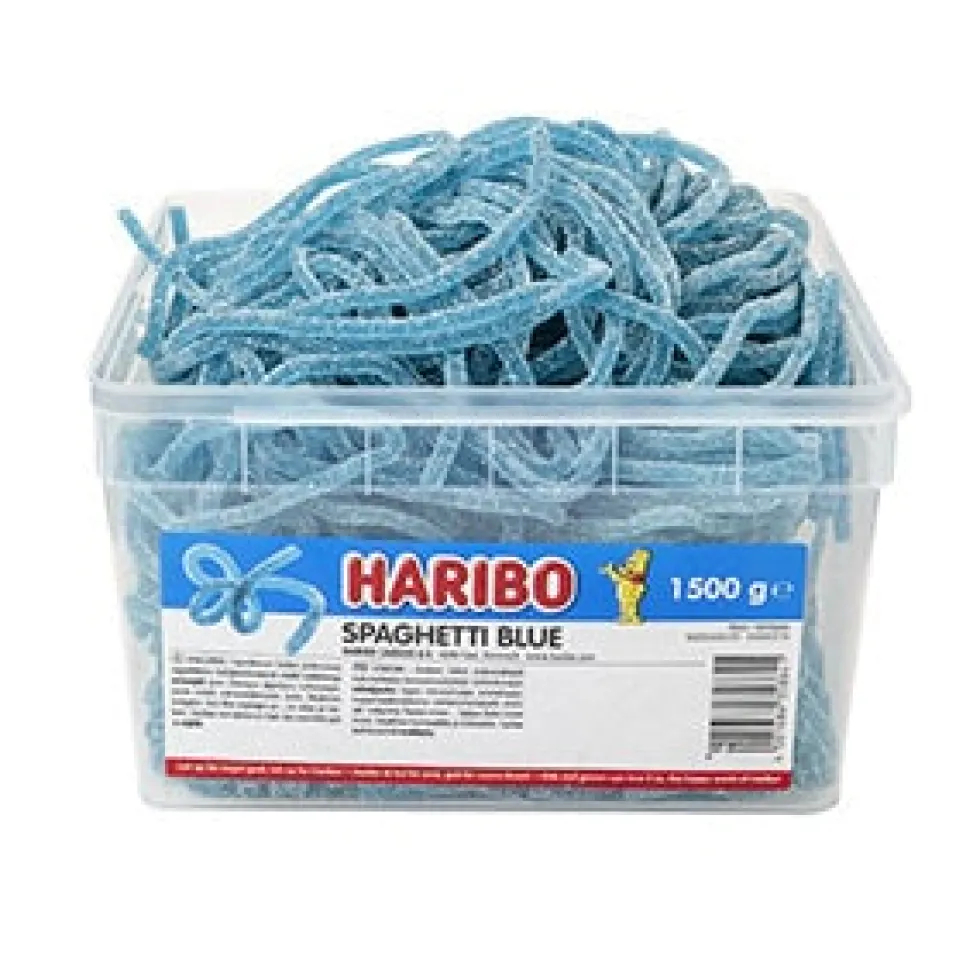 Haribo Spaghetti Blå 1,5 kilo