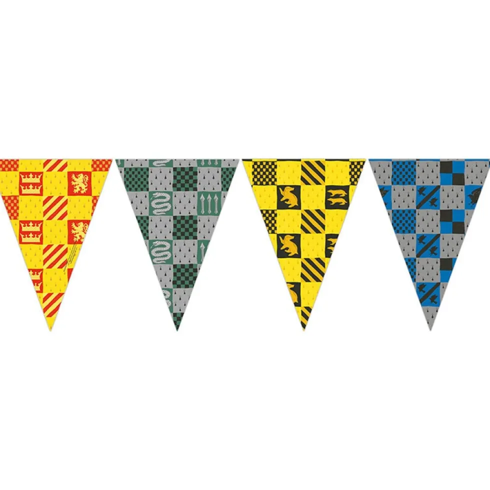Harry Potter - Flaggirlang av papper 230 cm