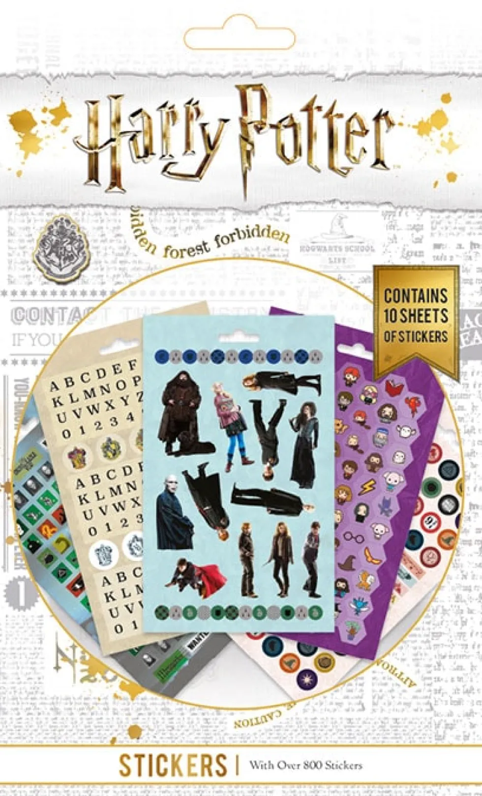 Harry Potter Klistermärken 800-pack