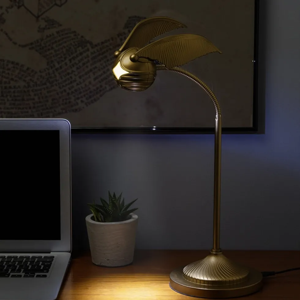 Harry Potter - Skrivbordslampa Golden Snitch 40 cm
