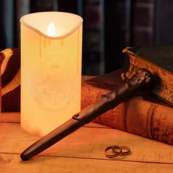 Harry Potter - Stearinljus lampa med trollstav