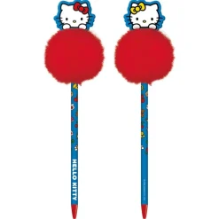 Hello Kitty - Bläckpenna med Pom Pom