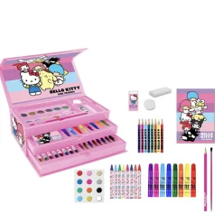 Hello Kitty - Rit & Målarset