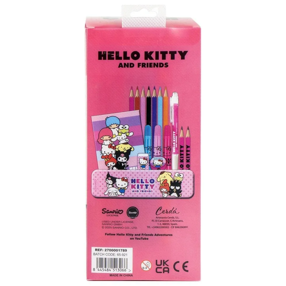 Hello Kitty Rit & Målarset