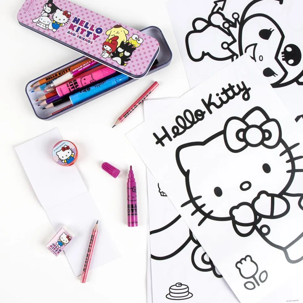 Hello Kitty Rit & Målarset