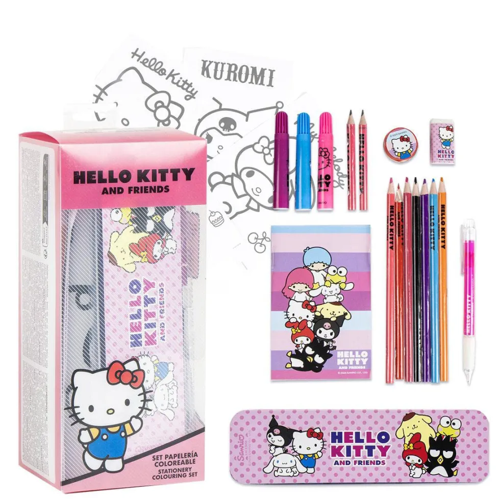 Hello Kitty Rit & Målarset