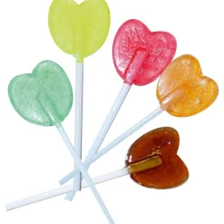 Hjärtformade Godisklubbor Storpack 1,19 kg