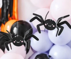 Hängande dekorationer - Halloween Spindlar 5-pack