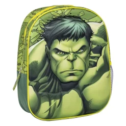 Hulken Barnryggsäck med 3D-effekt