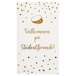 Inbjudningskort till Studenten 6-pack
