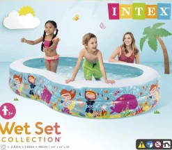 Intex Barnpool med snorkelmotiv 262 cm