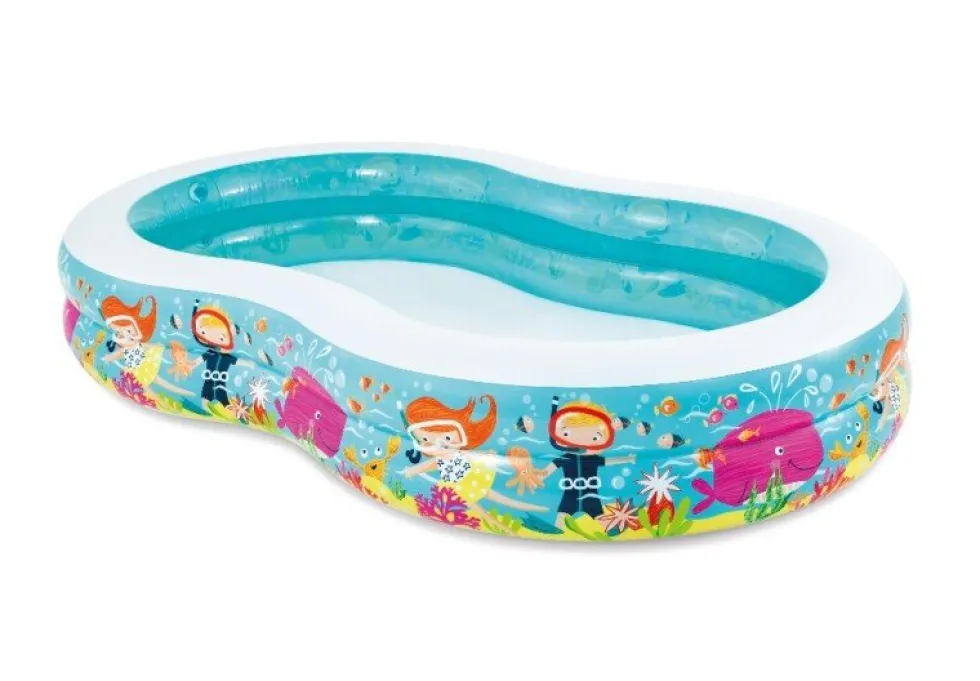 Intex Barnpool med snorkelmotiv 262 cm
