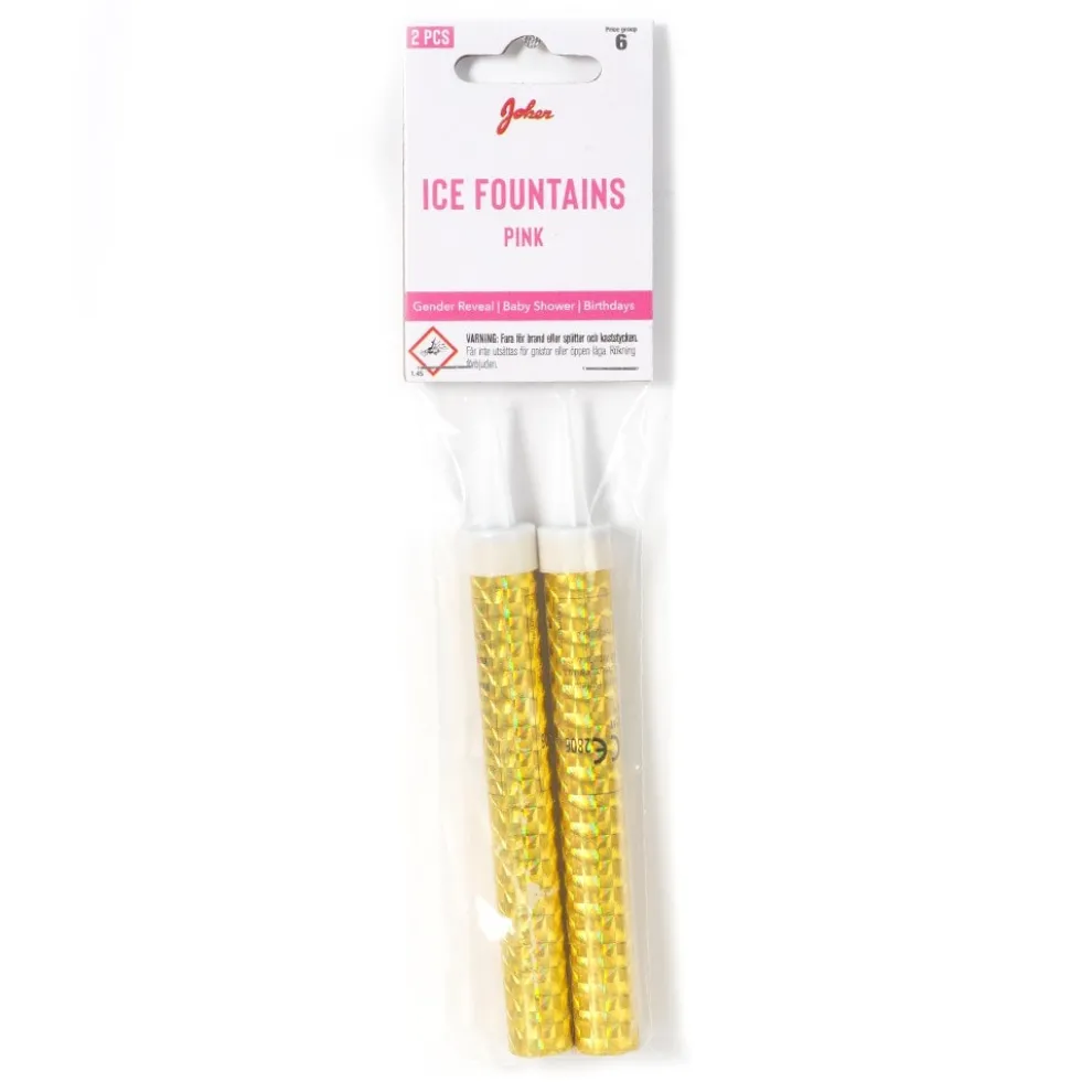 Isfackla, Rosa 2-pack