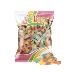 Jellio Sura gelémaskar med fruktsmak 1 kg