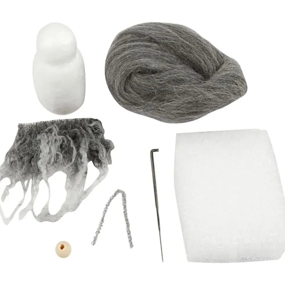 Julpyssel Grå Tomte
