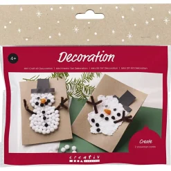 Julpyssel, Julkort & Snögubbar