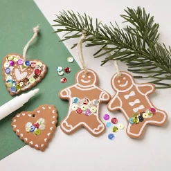 Julpyssel Modellera Hjärtan & Pepparkaksgubbar