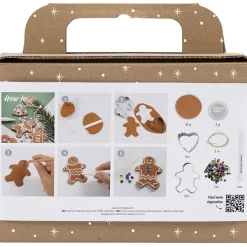 Julpyssel Modellera Hjärtan & Pepparkaksgubbar