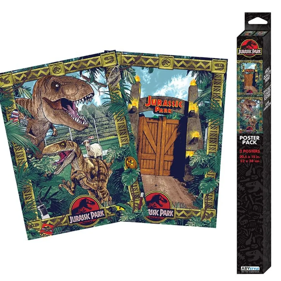 Jurassic Park - Posters Chibi Park Entrance 2-pack