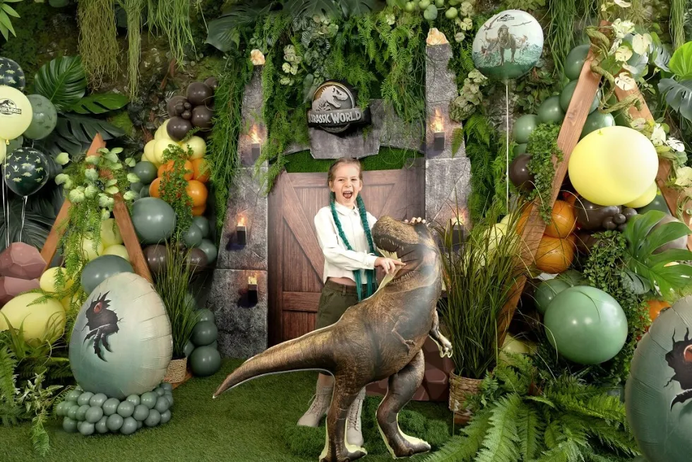 Jurassic World Folieballong T-Rex 98 cm