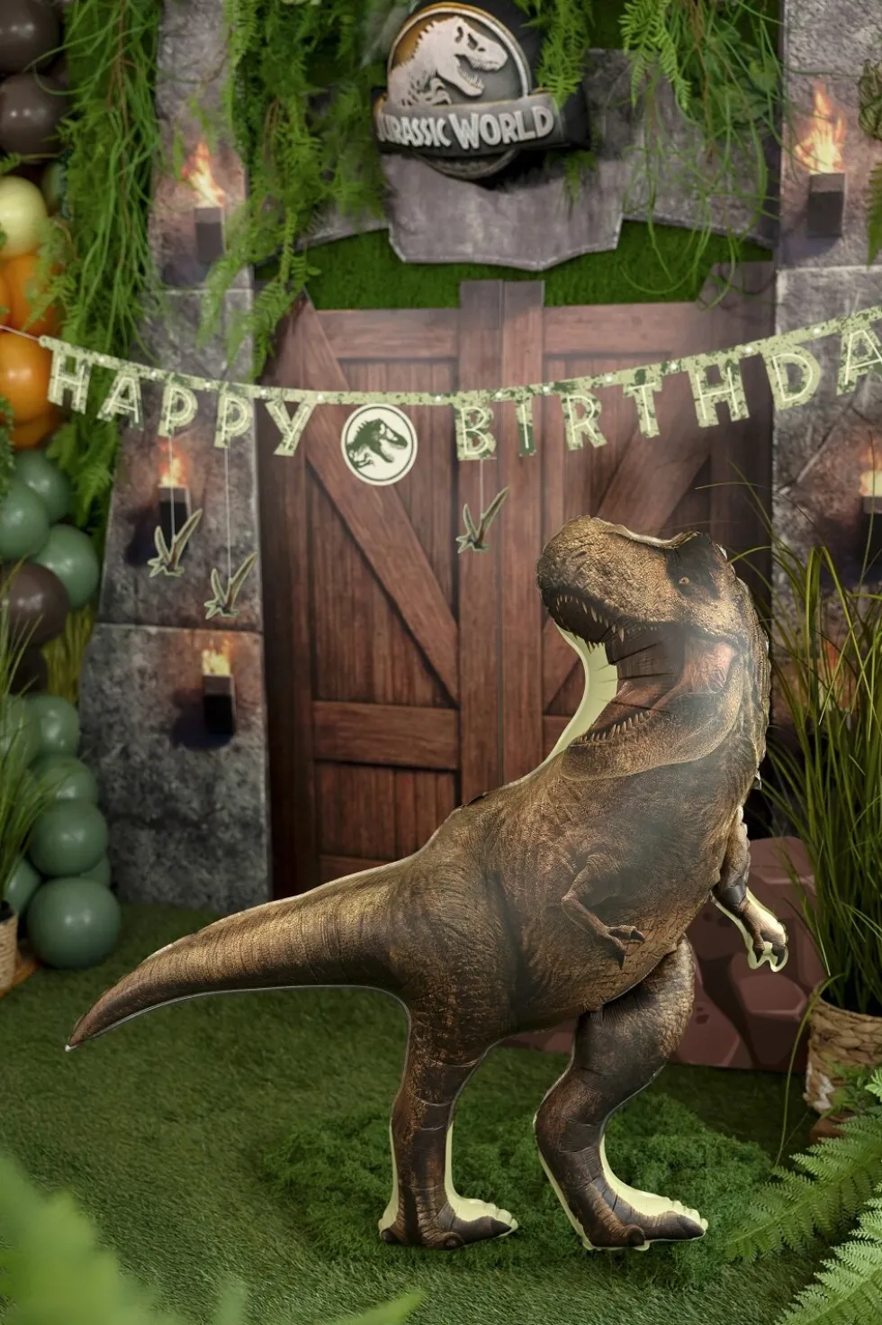 Jurassic World Folieballong T-Rex 98 cm