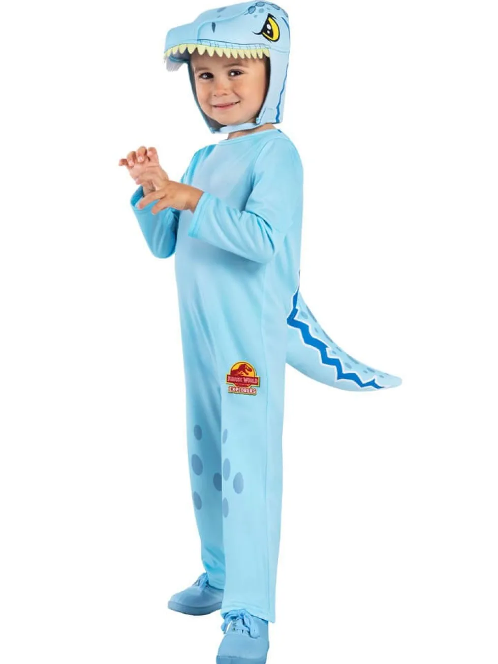 Jurassic World Velociraptor Maskeraddräkt Barn 3-4 år
