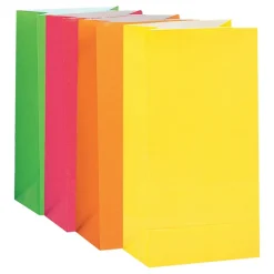 Kalaspåsar i papper - Färgmix 10-pack
