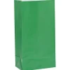Kalaspåsar i papper - Mörkgröna 12-pack