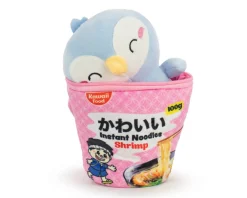 Kawaii Noodle Pot Shrimp Gosedjur 17 cm
