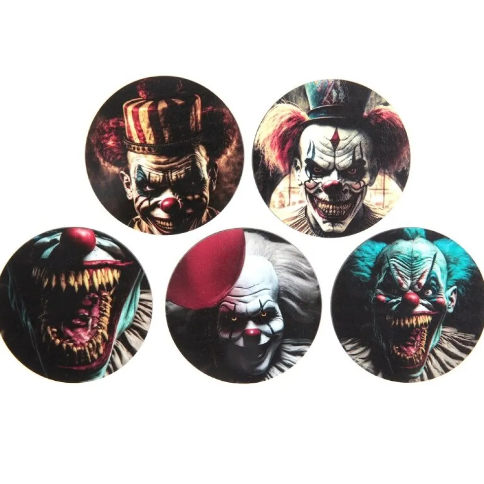 Killer Clown - Lyxig konfetti i trä